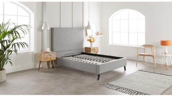 If you want a no-frills bed frame that will become a bedroom centerpiece to be proud of, Jules is the right choice. Inspired by Scandinavian design, our Jules bed frame comes with everything you need to bring style and comfort to your bedroom.