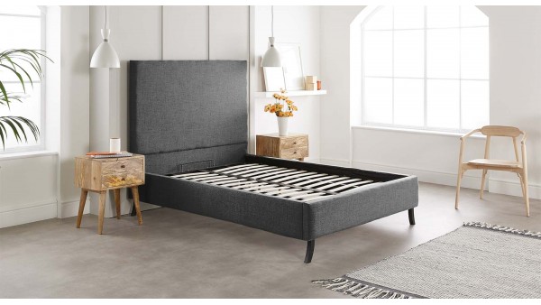 Use our bespoke ‘Build Your Bed’ maker to create a custom made bed, exactly how you want it. Choose between our two bed frames, our two mattress (or none), and from four fabric colours and five sizes.